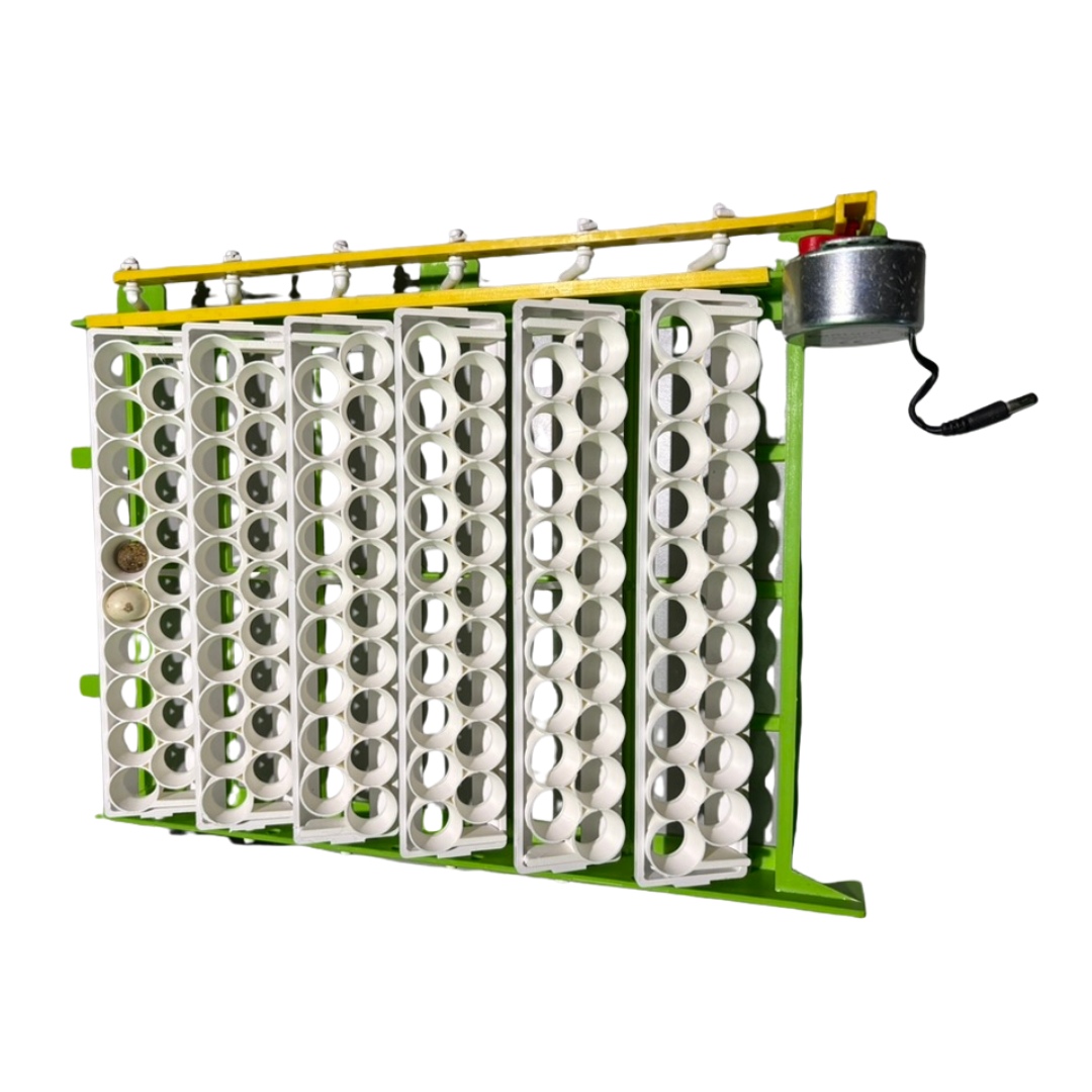 Silver Creek Farms - Standard & Button Quail Egg Rails for Cimuka®/Hatching Time® Incubators (CT-Series) - Premium Equipment for Hatching and Homesteading